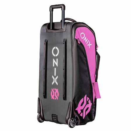 Onix Pro Team Wheeled Duffel Bag, Pink/Black KZ7400-PWDPB